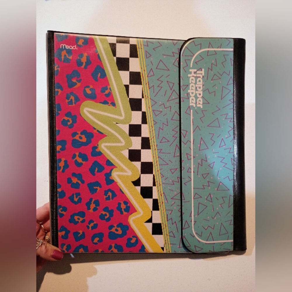 Retro Trapper Keeper Binder